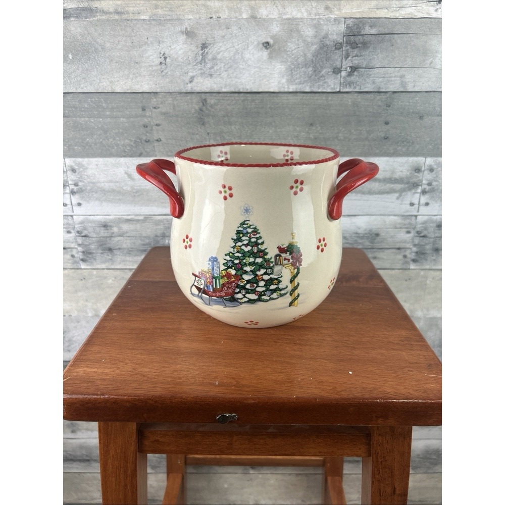 Temptations Old World Holiday Christmas Supersize Utility Crock